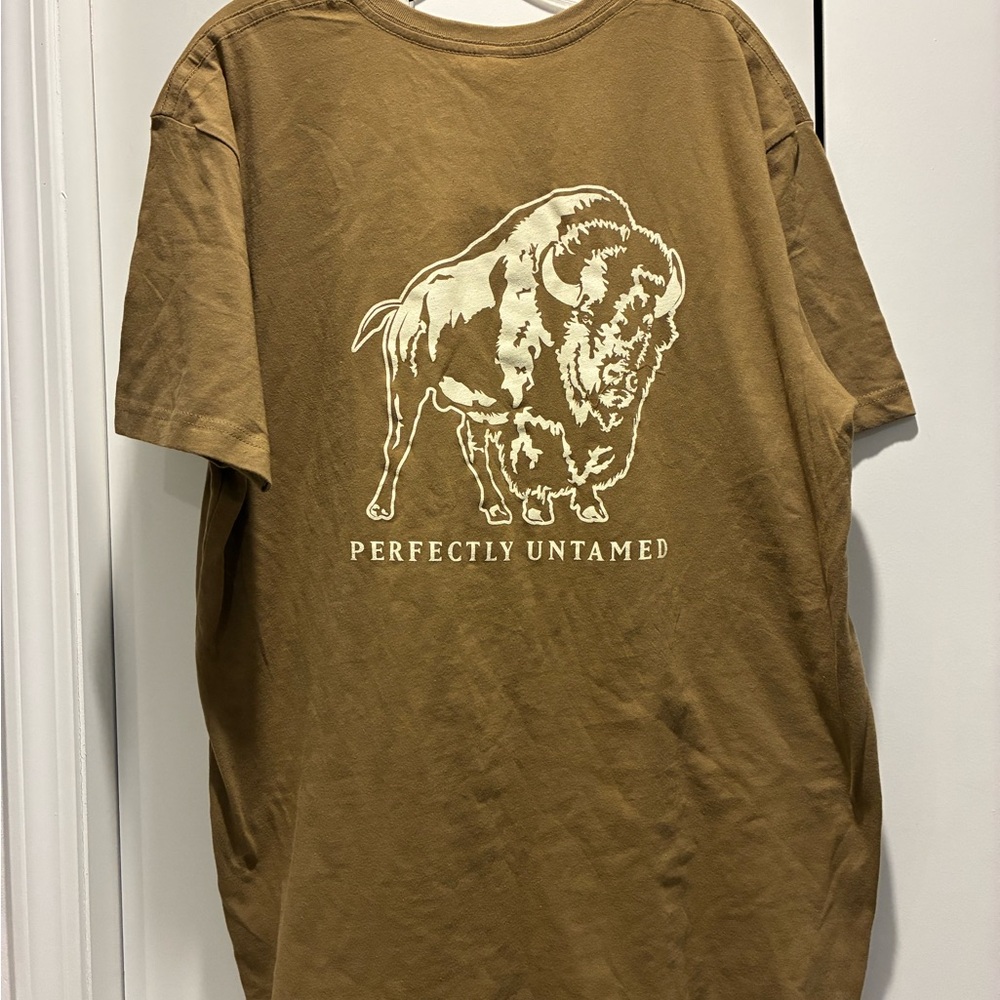 NWT Buffalo Trace Perfectly Untamed Brown XL T-Shirt